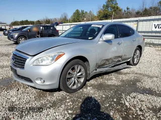 2012 Infiniti M37 with VIN JN1BY1AR8CM394691, listed as a Copart auction lot 45407545 with 162,223 mi miles and Salvage Title. Bid and sale history available at carsss.com. Image 1.