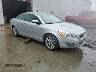 2011 Volvo C70 T5 with VIN YV1672MC7BJ109858, listed as a Copart auction lot 49588955 with 69,990 mi miles and Salvage Title. Bid and sale history available at carsss.com. Image 4.