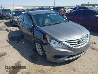 2012 Hyundai Sonata GLS with VIN 5NPEB4AC3CH325121, listed as a IAAI auction lot 41702107 with 163,688 mi miles. Bid and sale history available at carsss.com. Image 1.