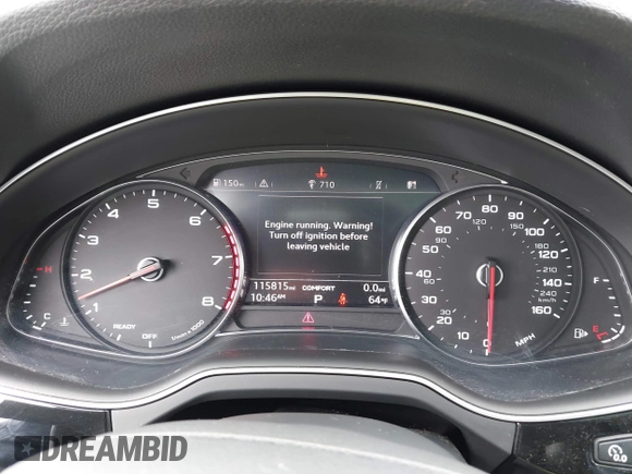 2017 Audi Q7 Premium Plus with VIN WA1LAAF78HD011055, listed as a IAAI auction lot 42509579 with 115,815 mi miles and . Bid and sale history available at DreamBid. Image 7.