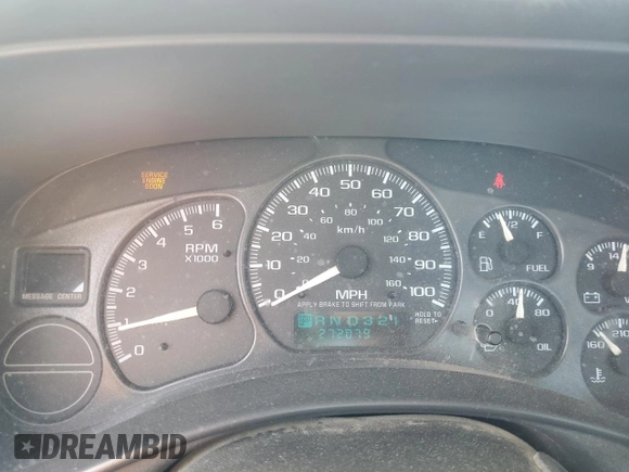 2002 Chevrolet Silverado 1500 Commercial with VIN 1GCEC14W22Z103551, listed as a Copart auction lot 55684265 with 272,079 mi miles and Clean Title. Bid and sale history available at DreamBid. Image 9.