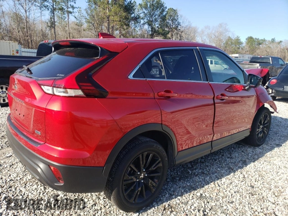 2024 Mitsubishi Eclipse Cross LE с VIN JA4ATVAA0RZ047399, выставлен на аукционе Copart как лот 45558005 с пробегом 12 760 миль миль и Списание • Salvage title. История ставок и продаж доступна на DreamBid. Изображение 3.