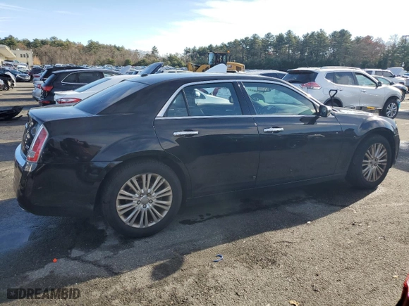 2013 Chrysler 300 with VIN 2C3CCAKG5DH736197, listed as a Copart auction lot 81949844 with 163,136 mi miles and Salvage Title. Bid and sale history available at carsss.com. Image 3.