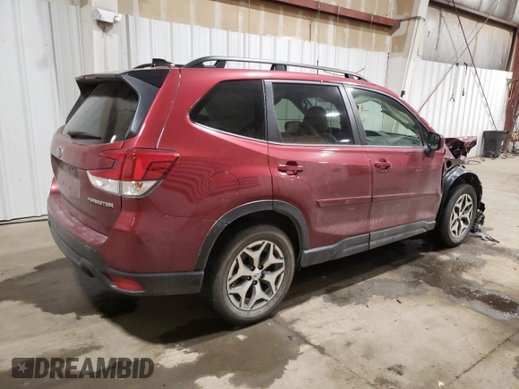 2024 Subaru Forester Premium with VIN JF2SKACC0RH491538, listed as a Copart auction lot 43653365 with 4,512 mi miles and Salvage Title. Bid and sale history available at carsss.com. Image 3.