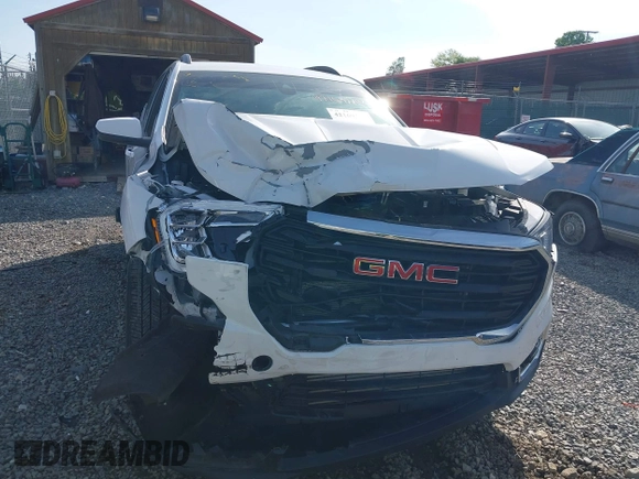 2022 GMC Terrain SLE with VIN 3GKALTEV2NL127462, listed as a IAAI auction lot 42169220 with 37,573 mi miles and . Bid and sale history available at DreamBid. Image 6.