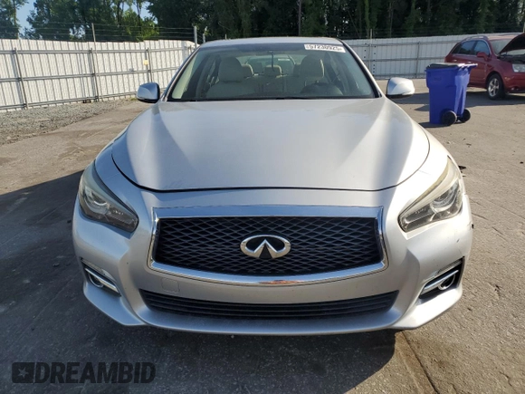 2017 Infiniti Q50 Premium with VIN JN1EV7AP4HM739472, listed as a Copart auction lot 57230925 with 88,352 mi miles and Salvage title. Bid and sale history available at DreamBid. Image 5.