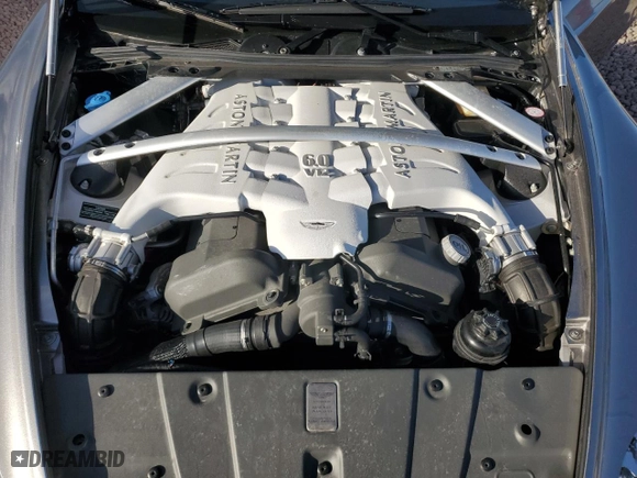 2011 Aston Martin V12 Vantage Carbon Black with VIN SCFEBBCF4BGS00791, listed as a Copart auction lot 76911374 with 8,207 mi miles and Salvage Title. Bid and sale history available at carsss.com. Image 11.
