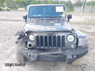 2017 Jeep Wrangler Unlimited Sahara with VIN 1C4BJWEG4HL605213, listed as a IAAI auction lot 42247221 with 104,542 mi miles and . Bid and sale history available at DreamBid. Image 12.