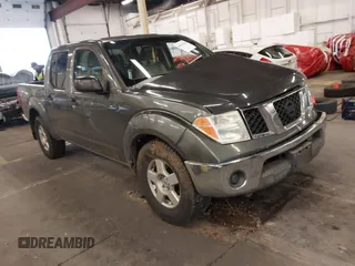 2005 Nissan Frontier 4WD LE with VIN 1N6AD07W95C451921, listed as a IAAI auction lot 40952064 with 234,900 mi miles. Bid and sale history available at carsss.com. Image 1.
