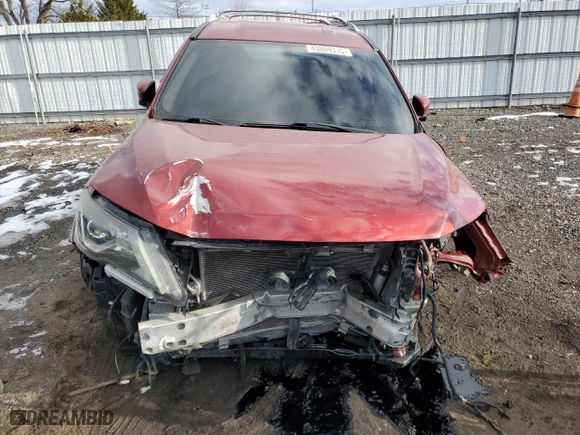 2018 Nissan Pathfinder S with VIN 5N1DR2MM8JC625192, listed as a Copart auction lot 43009315 with 110,074 mi miles and Salvage Title. Bid and sale history available at carsss.com. Image 5.
