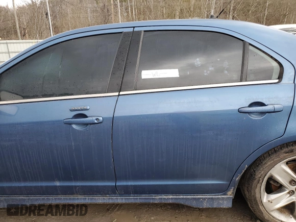 2010 Ford Fusion SPORT with VIN 3FAHP0DC5AR165990, listed as a Copart auction lot 46811185 with 0 mi miles and Salvage Title. Bid and sale history available at carsss.com. Image 12.