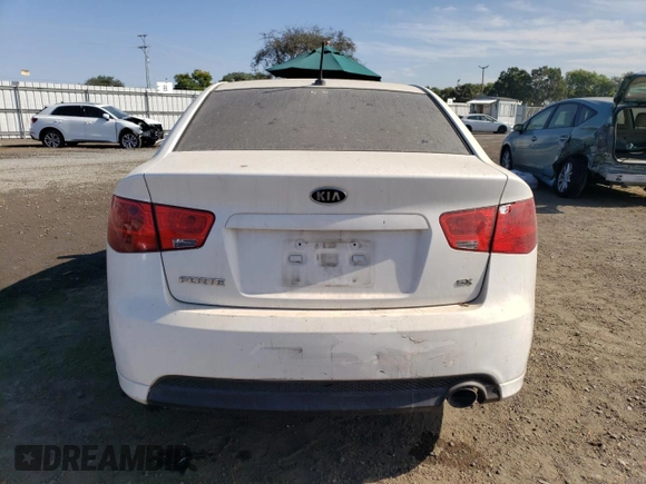 2013 Kia Forte SX with VIN KNAFW4A35D5741002, listed as a Copart auction lot 75131484 with 204,722 mi miles and Salvage Title. Bid and sale history available at carsss.com. Image 6.