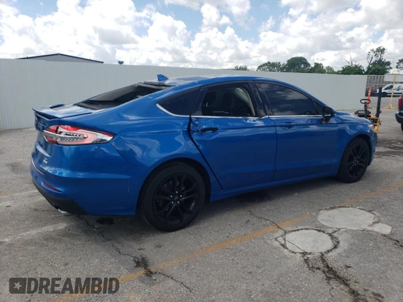 2020 Ford Fusion SE z VIN 3FA6P0HD9LR148574, wystawiony jako Copart lot #56694155 z przebiegiem 89 994 mil mil oraz Szkoda całkowita • Salvage title. Historia ofert i sprzedaży dostępna na DreamBid. Obrazek 3.