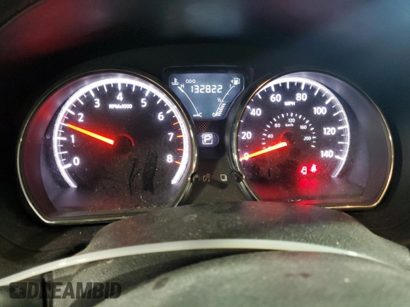 2016 Nissan Versa S with VIN 3N1CN7AP8GL802931, listed as a Copart auction lot 60459265 with 132,822 mi miles and Salvage title. Bid and sale history available at DreamBid. Image 9.