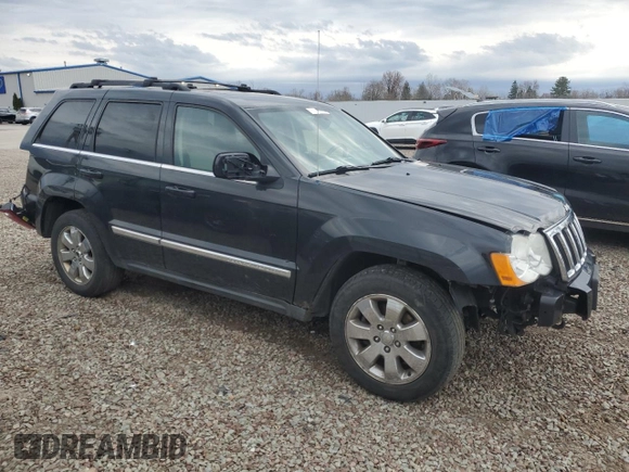 2009 Jeep Grand Cherokee Limited with VIN 1J8HR58T99C537829, listed as a Copart auction lot 54052545 with 256,855 mi miles and Clean title. Bid and sale history available at DreamBid. Image 4.