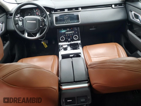 2019 Land Rover Range Rover Velar with VIN SALYA2EX5KA214621, listed as a Copart auction lot 45484305 with 127,739 mi miles and Salvage title. Bid and sale history available at DreamBid. Image 8.