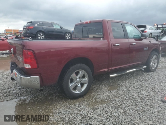 2018 Ram 1500 Big Horn with VIN 1C6RR7GG9JS310766, listed as a Copart auction lot 57300475 with 101,572 mi miles and Salvage title. Bid and sale history available at DreamBid. Image 3.