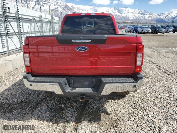 2022 Ford Super Duty F-250 SRW XL with VIN 1FT7W2B68NEF76083, listed as a Copart auction lot 45131835 with 40,902 mi miles and Salvage Title. Bid and sale history available at carsss.com. Image 6.