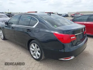 2014 Acura RLX with VIN JH4KC1F36EC002427, listed as a IAAI auction lot 42099583 with 114,671 mi miles. Bid and sale history available at carsss.com. Image 3.