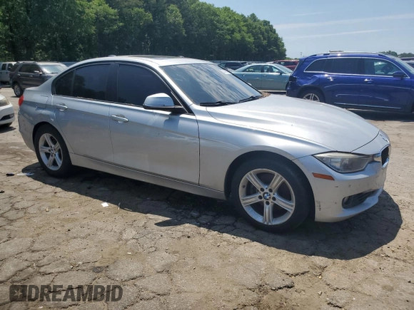 2015 BMW 3 Series 328i with VIN WBA3A5G51FNS88757, listed as a Copart auction lot 57448475 with 183,586 mi miles and Clean title. Bid and sale history available at DreamBid. Image 4.