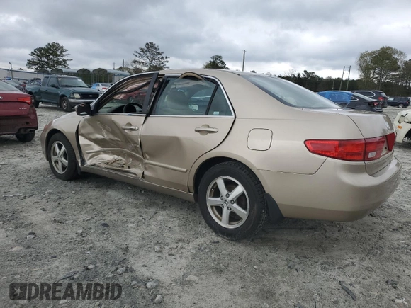 2005 Honda Accord EX with VIN 1HGCM56715A084836, listed as a Copart auction lot 50149345 with 162,872 mi miles and Salvage Title. Bid and sale history available at DreamBid. Image 2.