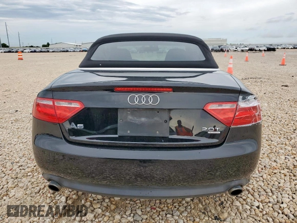 2012 Audi A5 Premium with VIN WAUCFAFH3CN009049, listed as a Copart auction lot 60426355 with 65,272 mi miles and Clean title. Bid and sale history available at DreamBid. Image 6.