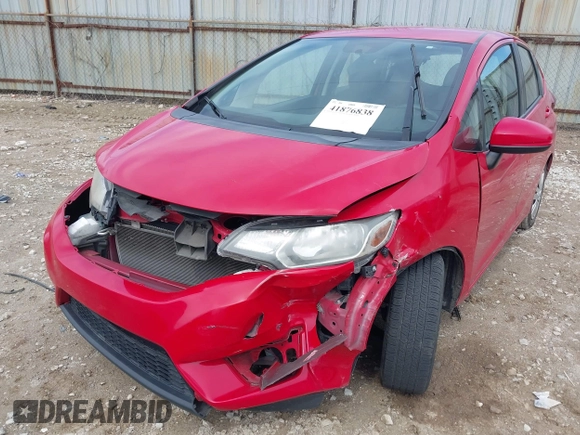 2016 Honda Fit LX with VIN JHMGK5H55GX016541, listed as a IAAI auction lot 41876838 with 103,537 mi miles. Bid and sale history available at carsss.com. Image 6.