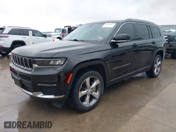 2021 Jeep Grand Cherokee Limited z VIN 1C4RJJBG5M8154148, wystawiony jako IAAI lot #42138655 z przebiegiem 58 631 mil mil oraz . Historia ofert i sprzedaży dostępna na DreamBid. Obrazek 19.