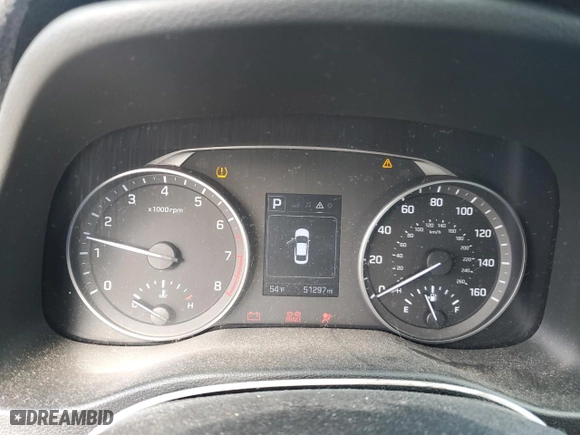 2018 Hyundai Elantra SEL with VIN 5NPD84LF3JH335775, listed as a Copart auction lot 44441775 with 51,297 mi miles and Salvage Title. Bid and sale history available at carsss.com. Image 9.