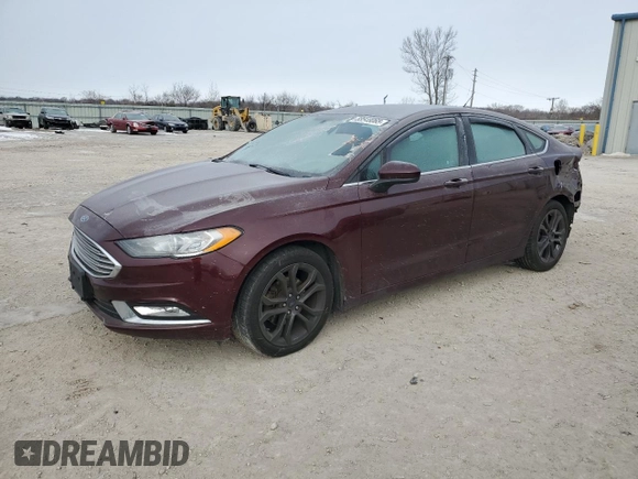 2018 Ford Fusion SE with VIN 3FA6P0H70JR164430, listed as a Copart auction lot 88548065 with 82,261 mi miles and Salvage Title. Bid and sale history available at carsss.com. Image 1.