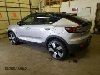 2022 Volvo C40 Ultimate with VIN YV4ED3GB2N2004840, listed as a Copart auction lot 59599663 with Not Provided miles. Bid and sale history available at carsss.com. Image 2.