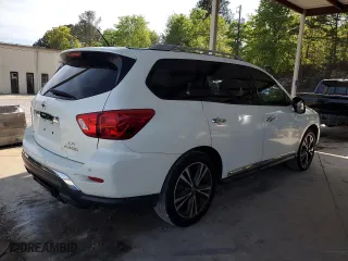 2017 Nissan Pathfinder S with VIN 5N1DR2MM6HC600043, listed as a Copart auction lot 52933735 with 160,750 mi miles and Clean Title. Bid and sale history available at carsss.com. Image 3.