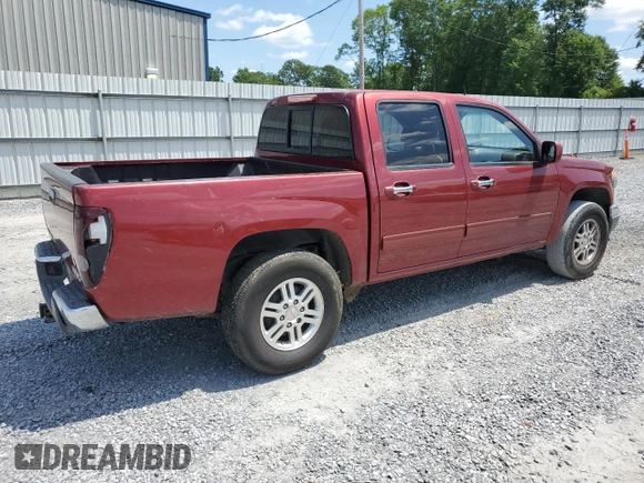 2011 GMC Canyon SLT with VIN 1GTH6NFE6B8109679, listed as a Copart auction lot 55540214 with 159,969 mi miles and Salvage Title. Bid and sale history available at carsss.com. Image 3.