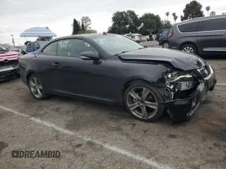 2014 Lexus IS 250 C with VIN JTHFF2C2XE2531606, listed as a Copart auction lot 53739245 with 161,636 mi miles and Salvage Title. Bid and sale history available at DreamBid. Image 4.