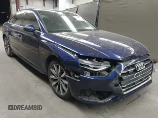 2021 Audi A4 Premium z VIN WAUABAF46MA086264, wystawiony jako IAAI lot #41837088 z przebiegiem 24 588 mil mil oraz . Historia ofert i sprzedaży dostępna na DreamBid. Obrazek 1.