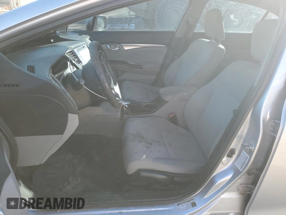 2015 Honda Civic EX with VIN 19XFB2F85FE098178, listed as a Copart auction lot 42616865 with 184,857 mi miles and Salvage Title. Bid and sale history available at carsss.com. Image 7.