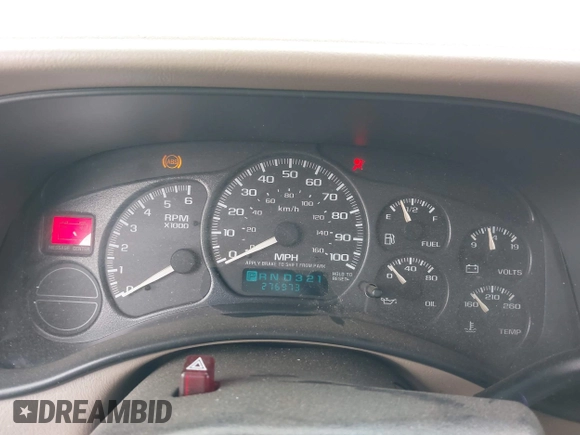 2002 Chevrolet Suburban LS with VIN 1GNEC16T02J206251, listed as a IAAI auction lot 42732097 with 276,973 mi miles and . Bid and sale history available at DreamBid. Image 7.