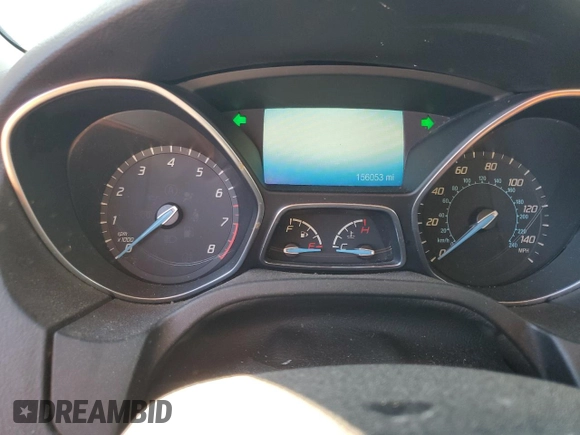 2014 Ford Focus Titanium with VIN 1FADP3J27EL410059, listed as a Copart auction lot 41634085 with 156,053 mi miles and Salvage Title. Bid and sale history available at carsss.com. Image 9.