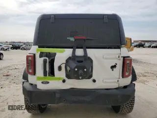 2024 Ford Bronco Wildtrak with VIN 1FMEE2BP6RLB29591, listed as a Copart auction lot 48225165 with 4,466 mi miles and Salvage title. Bid and sale history available at DreamBid. Image 6.