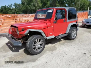 1997 Jeep Wrangler SE with VIN 1J4FY29PXVP447944, listed as a Copart auction lot 59819395 with 119,639 mi miles and Salvage title. Bid and sale history available at DreamBid. Image 1.