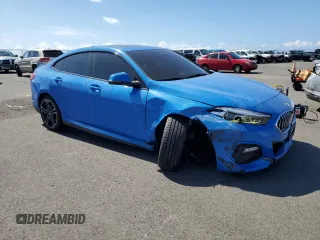 2021 BMW 2 Series 228i with VIN WBA53AK06M7J20167, listed as a Copart auction lot 44247265 with 25,470 mi miles and Salvage Title. Bid and sale history available at carsss.com. Image 4.