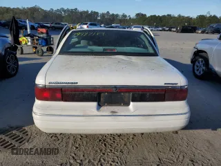 1996 Mercury Grand Marquis GS with VIN 2MELM74W8TX691985, listed as a Copart auction lot 79497184 with 159,165 mi miles and Non Repairable. Bid and sale history available at DreamBid. Image 6.