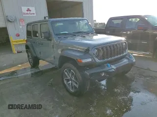2024 Jeep Wrangler Sport S z VIN 1C4RJXN67RW324020, wystawiony jako Copart lot #74993914 z przebiegiem 2 169 mil mil oraz Szkoda całkowita • Salvage title. Historia ofert i sprzedaży dostępna na DreamBid. Obrazek 14.