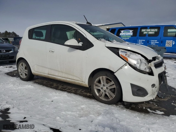 2015 Chevrolet Spark LT with VIN KL8CD6S92FC787064, listed as a Copart auction lot 46996425 with 100,749 mi miles and Salvage Title. Bid and sale history available at carsss.com. Image 4.