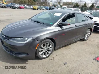 2016 Chrysler 200 S with VIN 1C3CCCBG7GN122548, listed as a IAAI auction lot 41844217 with 127,546 mi miles. Bid and sale history available at carsss.com. Image 2.