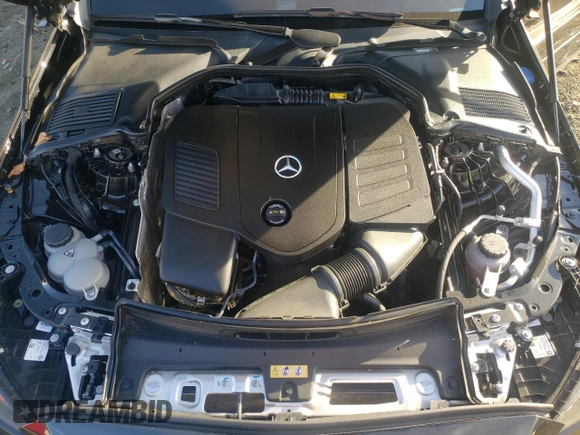 2022 Mercedes-Benz C 300 with VIN W1KAF4HB0NR052527, listed as a Copart auction lot 81367014 with 29,080 mi miles and Salvage Title. Bid and sale history available at DreamBid. Image 11.