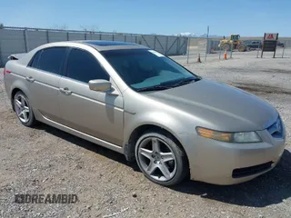 2004 Acura TL with VIN 19UUA66214A056346, listed as a IAAI auction lot 41969625 with 201,972 mi miles. Bid and sale history available at carsss.com. Image 1.