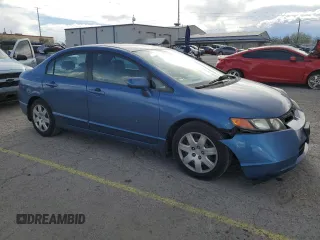 2007 Honda Civic Sdn LX with VIN 1HGFA16507L097016, listed as a Copart auction lot 51979795 with 153,512 mi miles and Salvage Title. Bid and sale history available at carsss.com. Image 4.