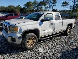 2014 GMC Sierra 1500 SLE with VIN 1GTR1UEC2EZ209788, listed as a Copart auction lot 79652674 with 312,498 mi miles and Salvage Title. Bid and sale history available at carsss.com. Image 1.