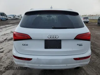 2014 Audi Q5 Premium Plus with VIN WA1LFAFPXEA082191, listed as a Copart auction lot 85557914 with 130,037 mi miles and Salvage Title. Bid and sale history available at carsss.com. Image 6.
